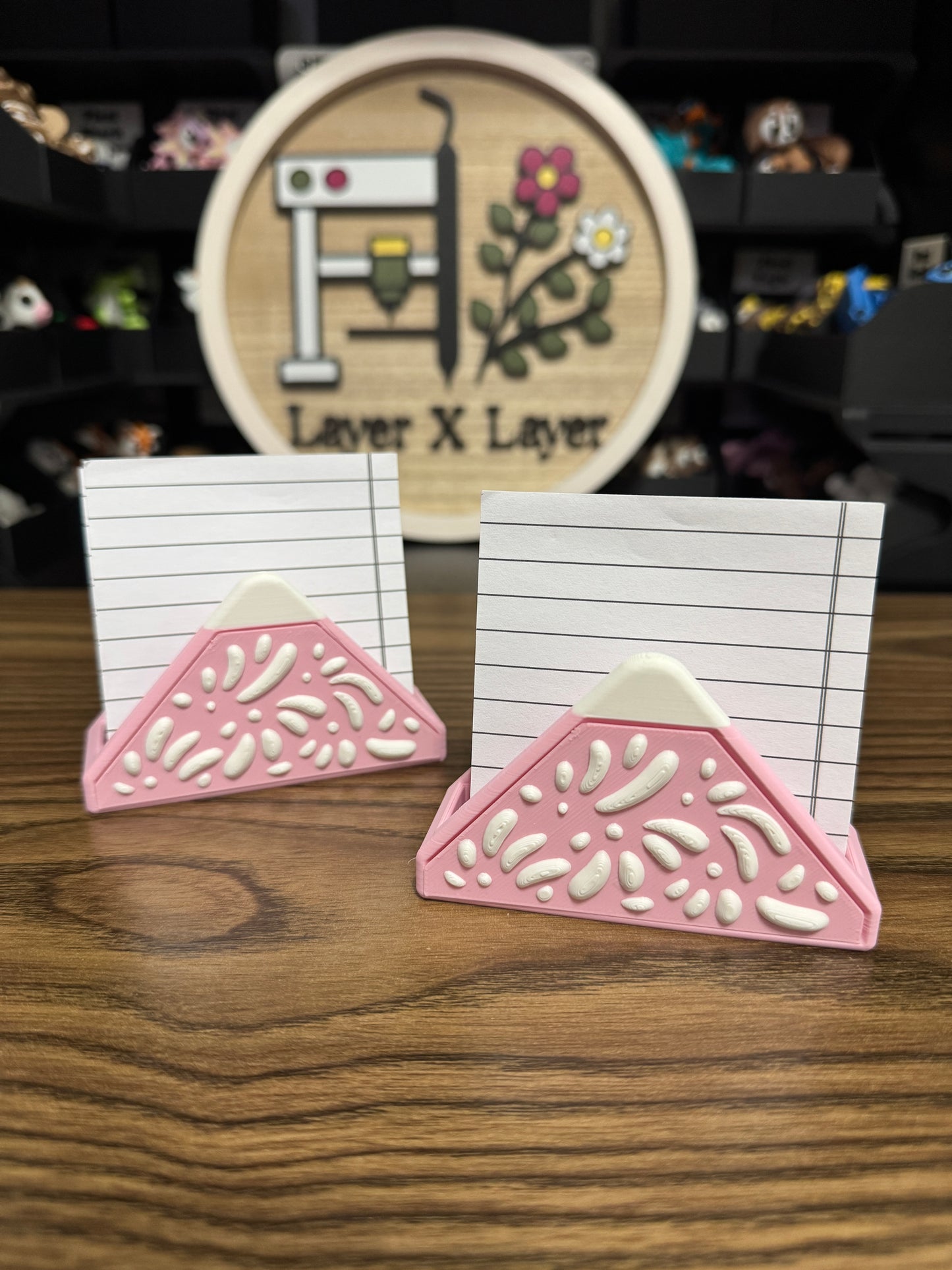 Talavera Upright Sticky Note Holder
