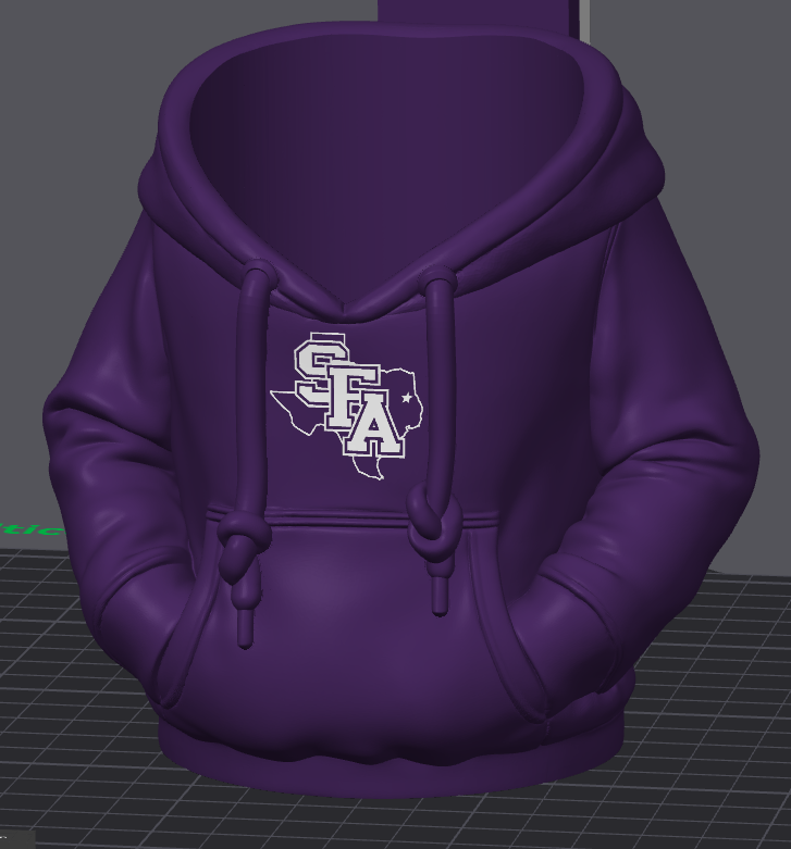 SFA Hoodie Pen Holder & Koozie