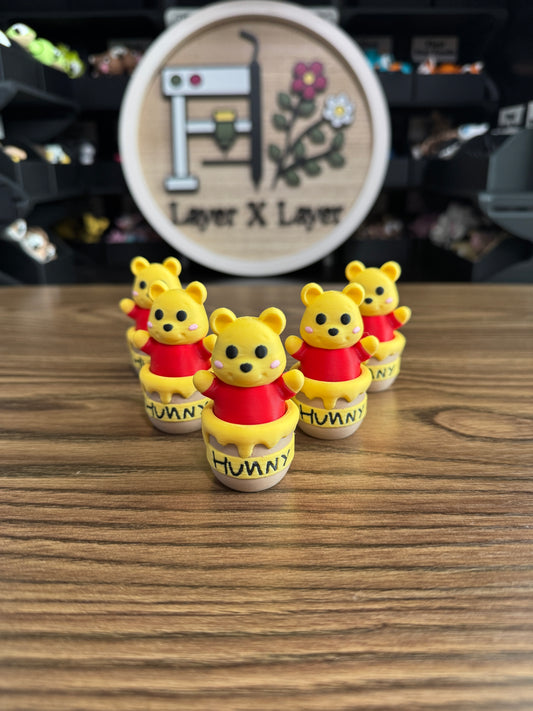 Honey Bear Fidget Clicker