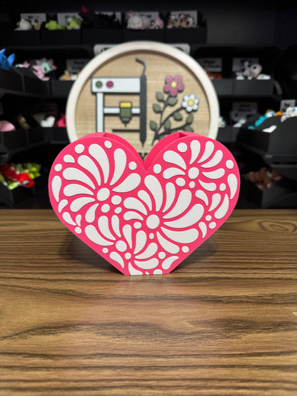 Talavera Pen & Sticky Note Holder