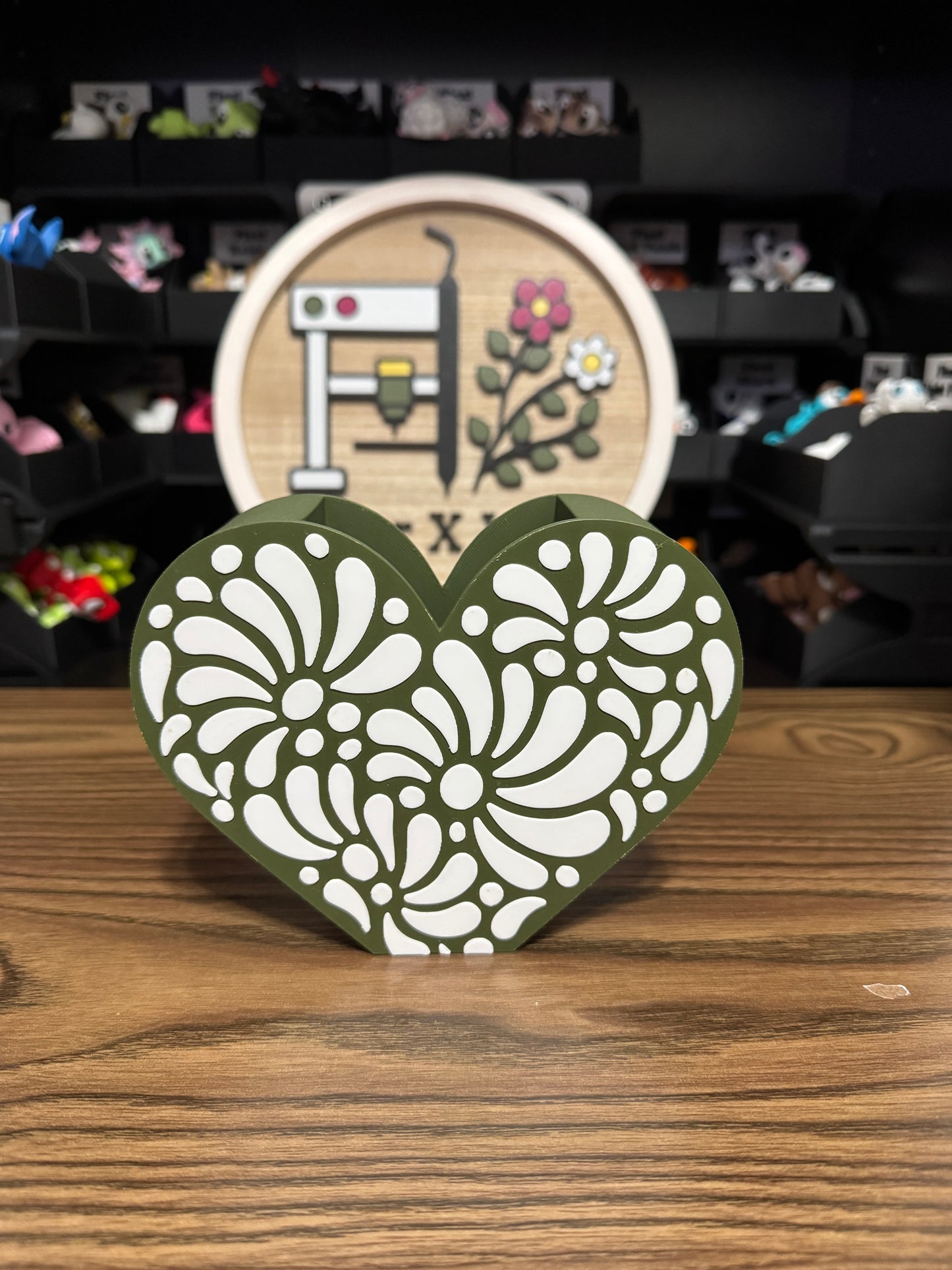 Talavera Pen & Sticky Note Holder