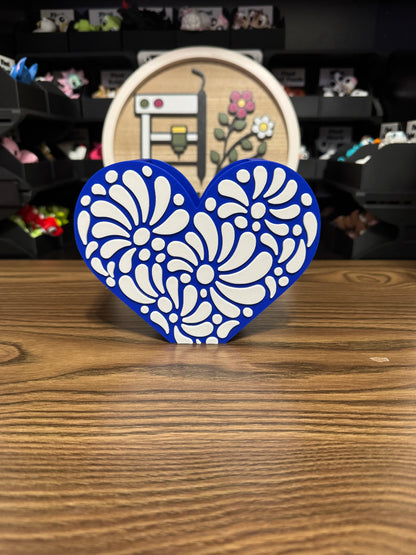 Talavera Pen & Sticky Note Holder