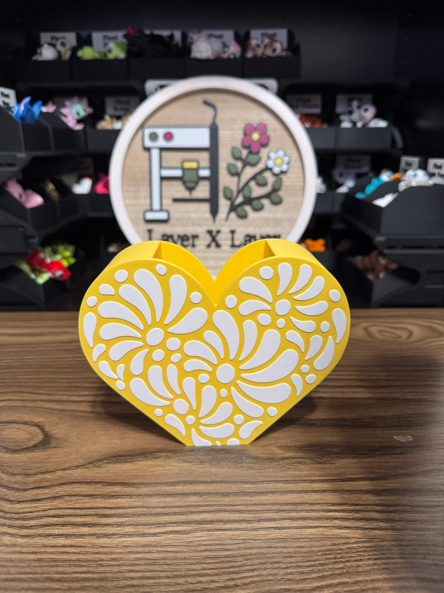 Talavera Pen & Sticky Note Holder