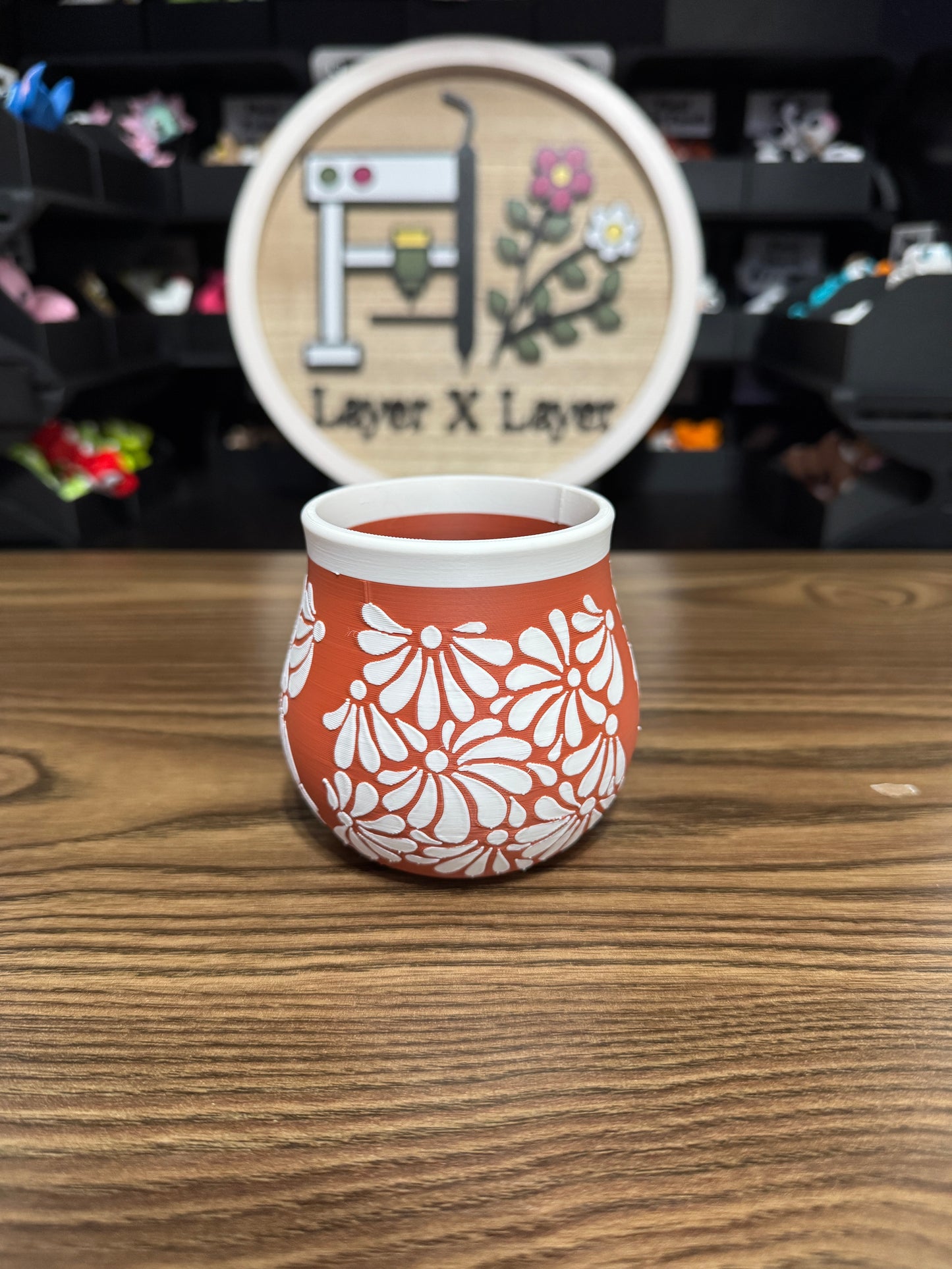 Talavera Pot Pen Holder