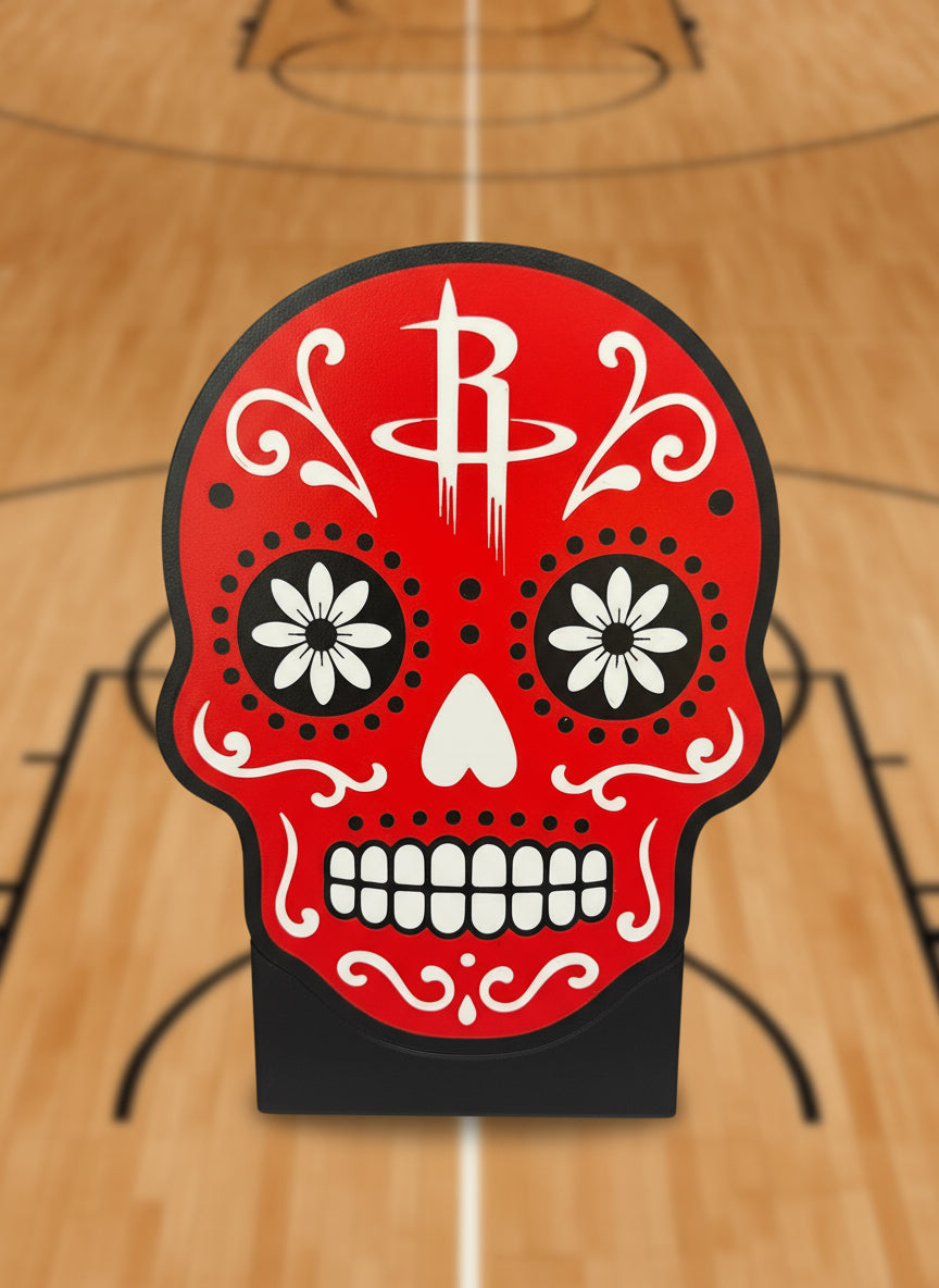 Rockets Sugar Skull Lightbox
