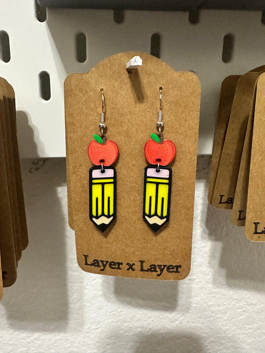 Apple Pencil Earrings