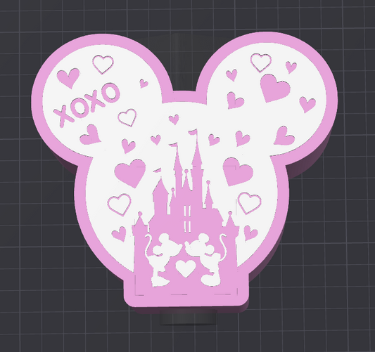 Mouse Valentines Soap Holder