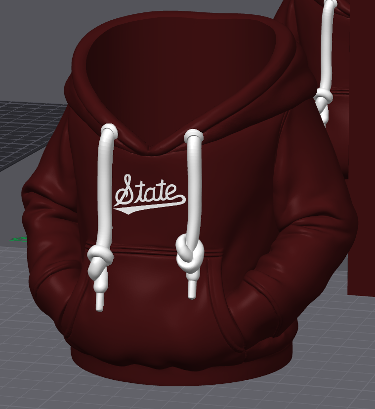 Mississippi State Hoodie Pen Holder & Koozie