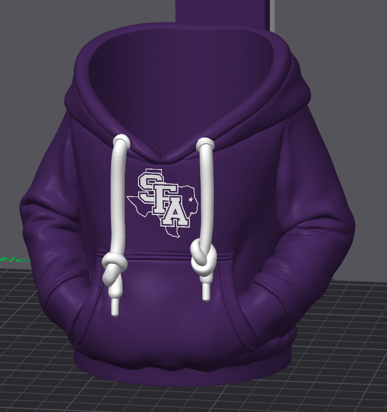 SFA Hoodie Pen Holder & Koozie