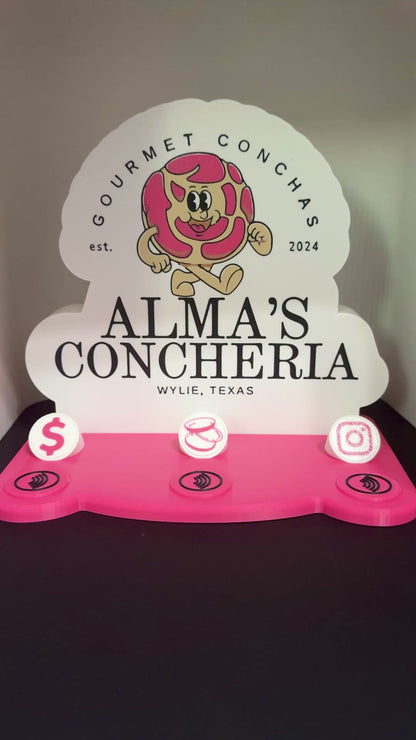 Lightbox Vendor Stand 2 in 1